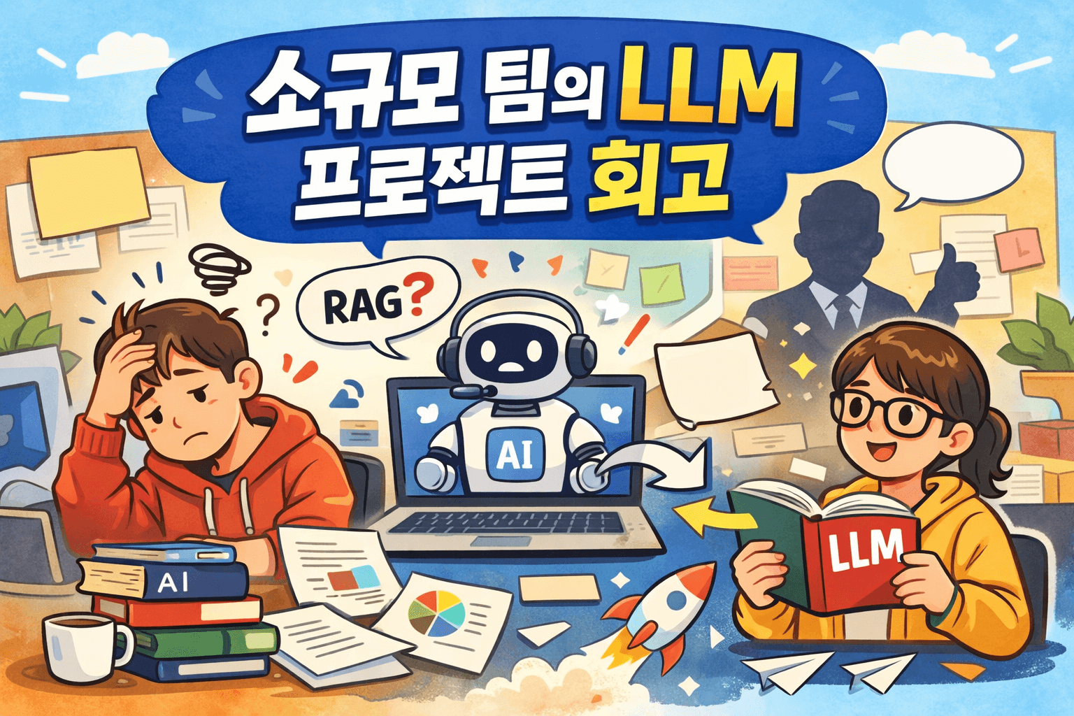 [회고] 소규모 팀에서 LLM 서비스 만들기 thumbnail